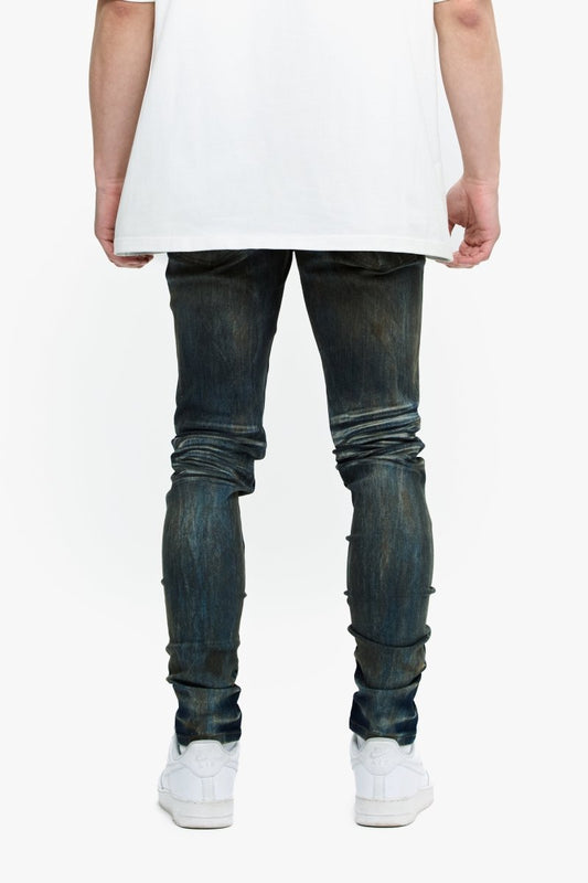 Mr.Flex Dirty Indigo Skinny Jeans - Valabasas