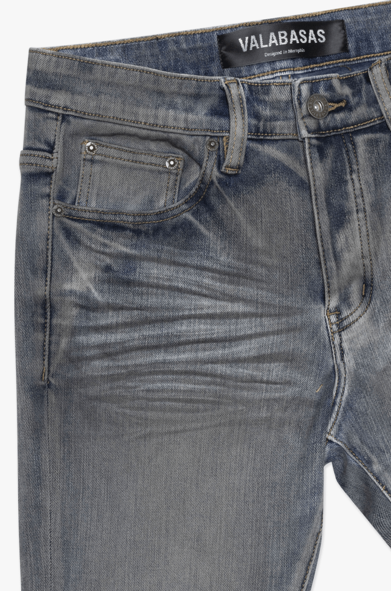 Mr.Flex Skinny Black/Lt.Blue - Valabasas