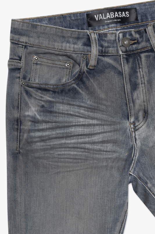 Mr.Flex Skinny Black/Lt.Blue - Valabasas