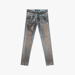 Mr.Flex Skinny Blue Tan Waxed