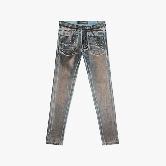 Mr.Flex Skinny Blue Tan Waxed - Valabasas