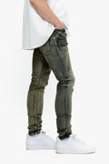 Mr.Flex Skinny Brown Blue Vintage washed