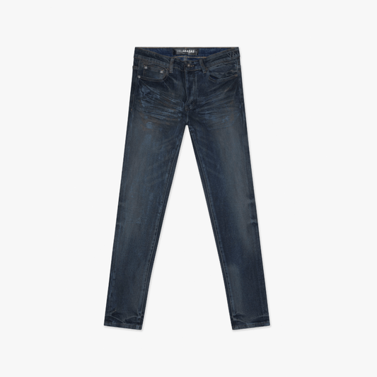 Mr.Flex Skinny Dark Blue Waxed - Valabasas