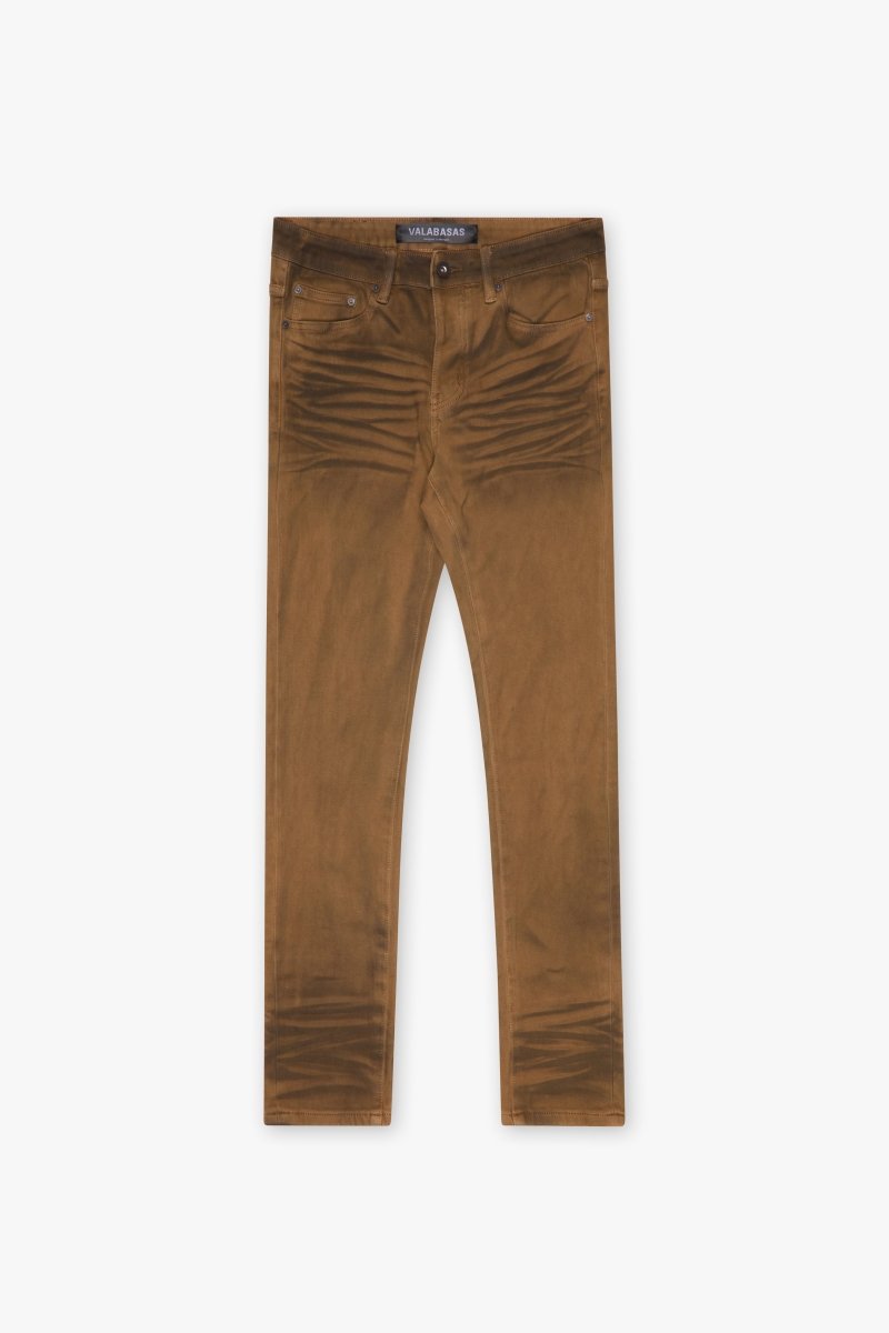 Mr.Flex Skinny Dark Brown Wash - Valabasas
