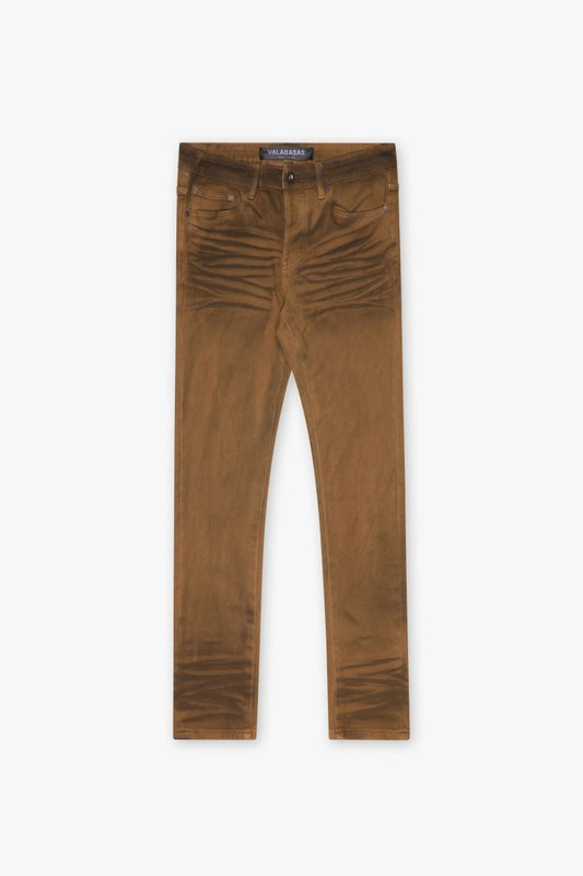 Mr.Flex Skinny Dark Brown Wash - Valabasas