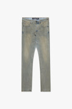 Mr.Flex Skinny Dirty Lt.Blue Washed