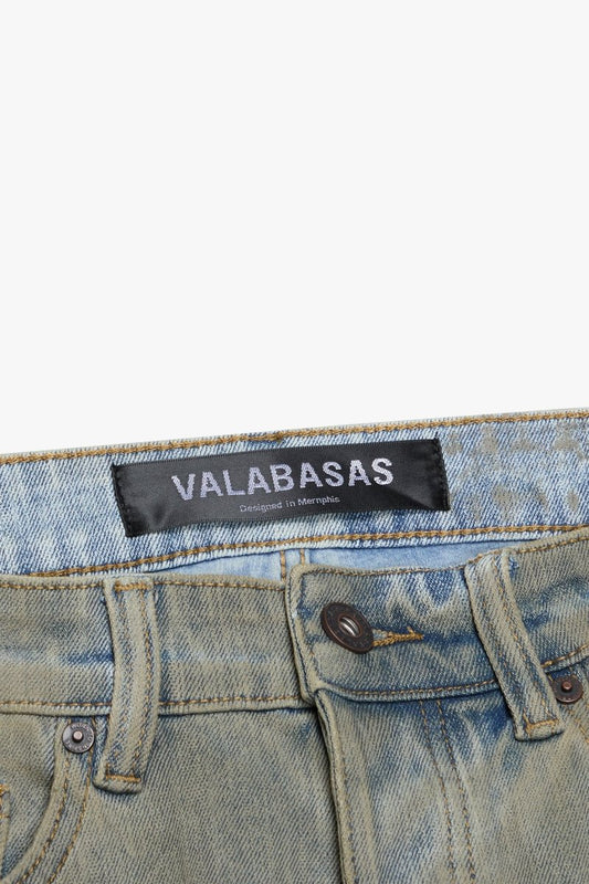 Mr.Flex Skinny Dirty Lt.Blue Washed - Valabasas