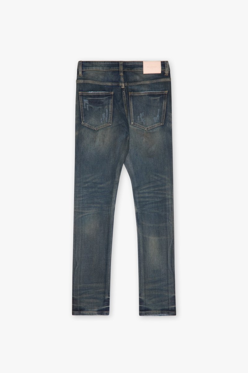 Mr.Flex Skinny Jean Blue waxed