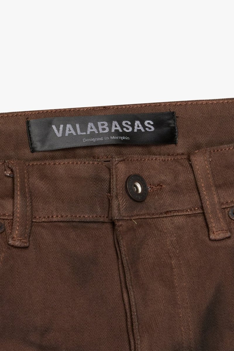 Mr.Flex Skinny Jean Brown Wash - Valabasas
