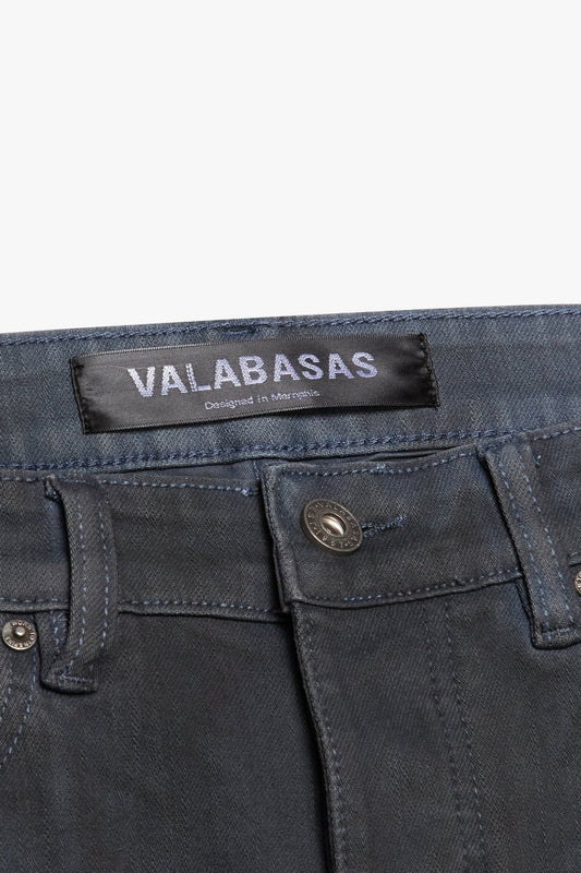 Mr.Flex Skinny Jean Dirty Dark Grey - Valabasas