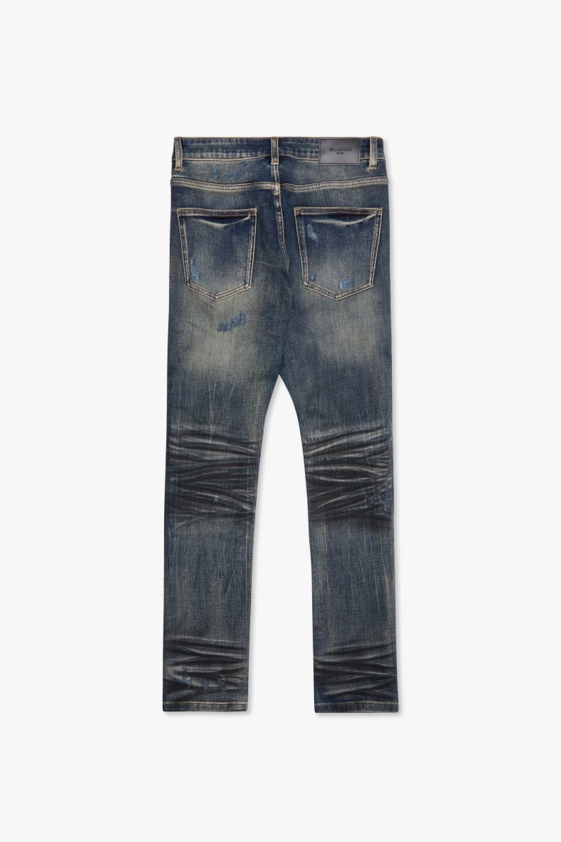 Mr.Flex Skinny Jean Faded Blue - Valabasas