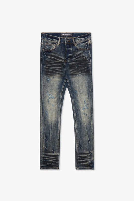 Mr.Flex Skinny Jean Faded Blue - Valabasas