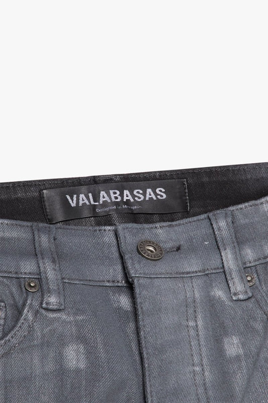 Mr.Flex Skinny Jean Grey waxed - Valabasas
