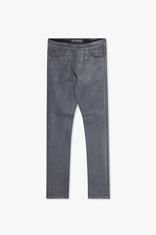 Mr.Flex Skinny Jean Grey waxed - Valabasas