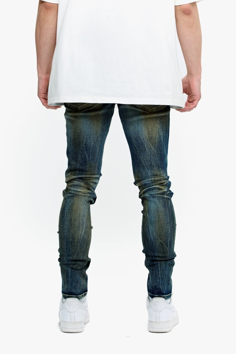 Mr.Flex Skinny Medium Blue Vintage Washed - Valabasas