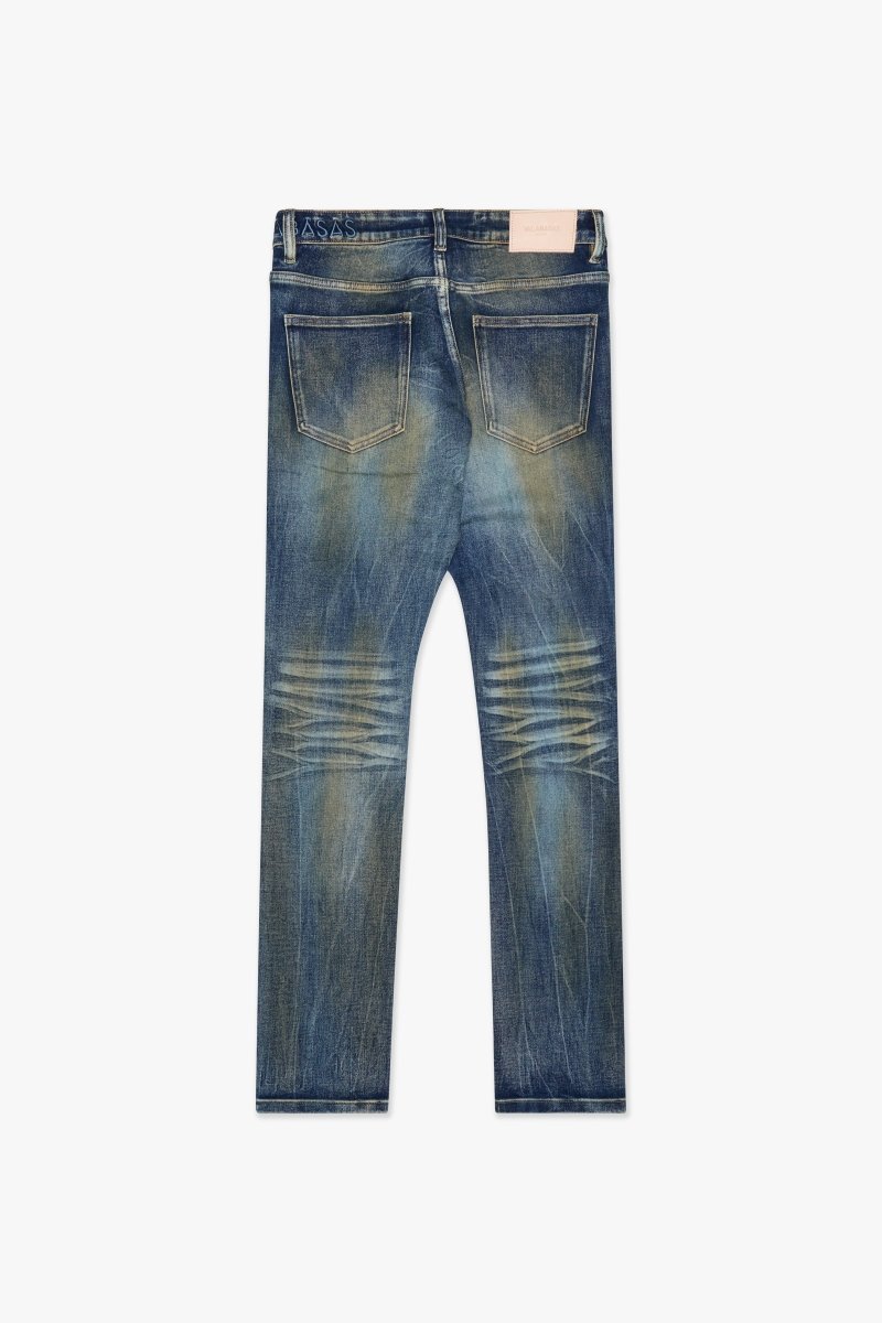Mr.Flex Skinny Medium Blue Vintage Washed - Valabasas