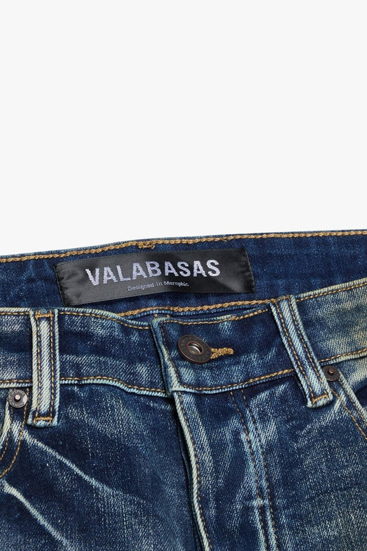 Mr.Flex Skinny Medium Blue Vintage Washed - Valabasas