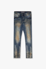 Mr.Flex Skinny Vintage Stain Blue