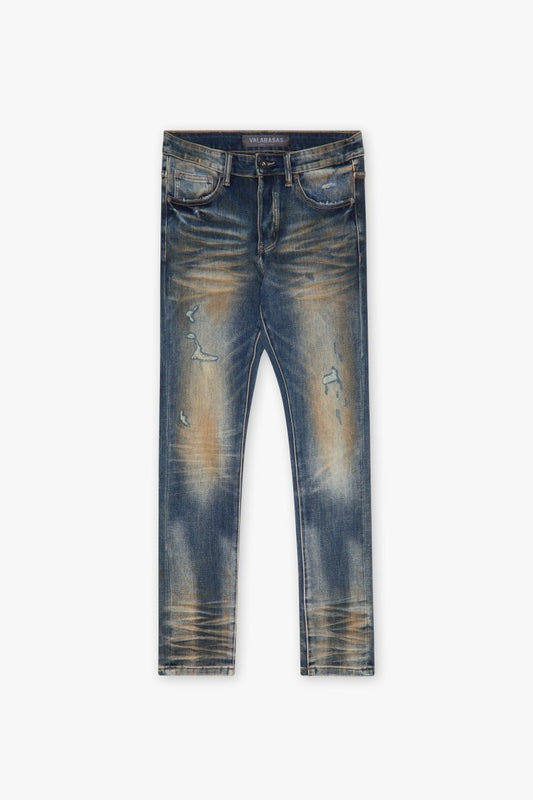 Mr.Flex Skinny Vintage Stain Blue - Valabasas