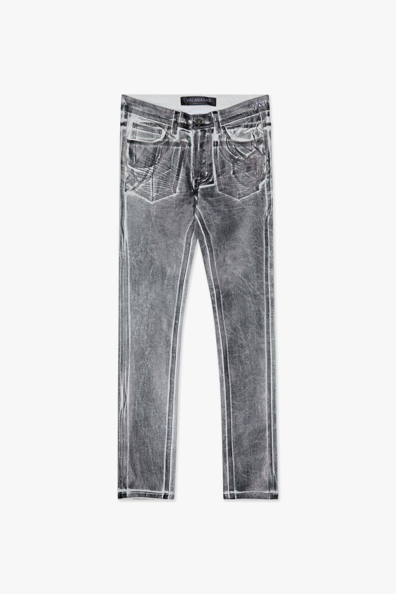 Mr.Flex Skinny White Black Waxed - Valabasas