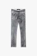 Mr.Flex Skinny White Black Waxed