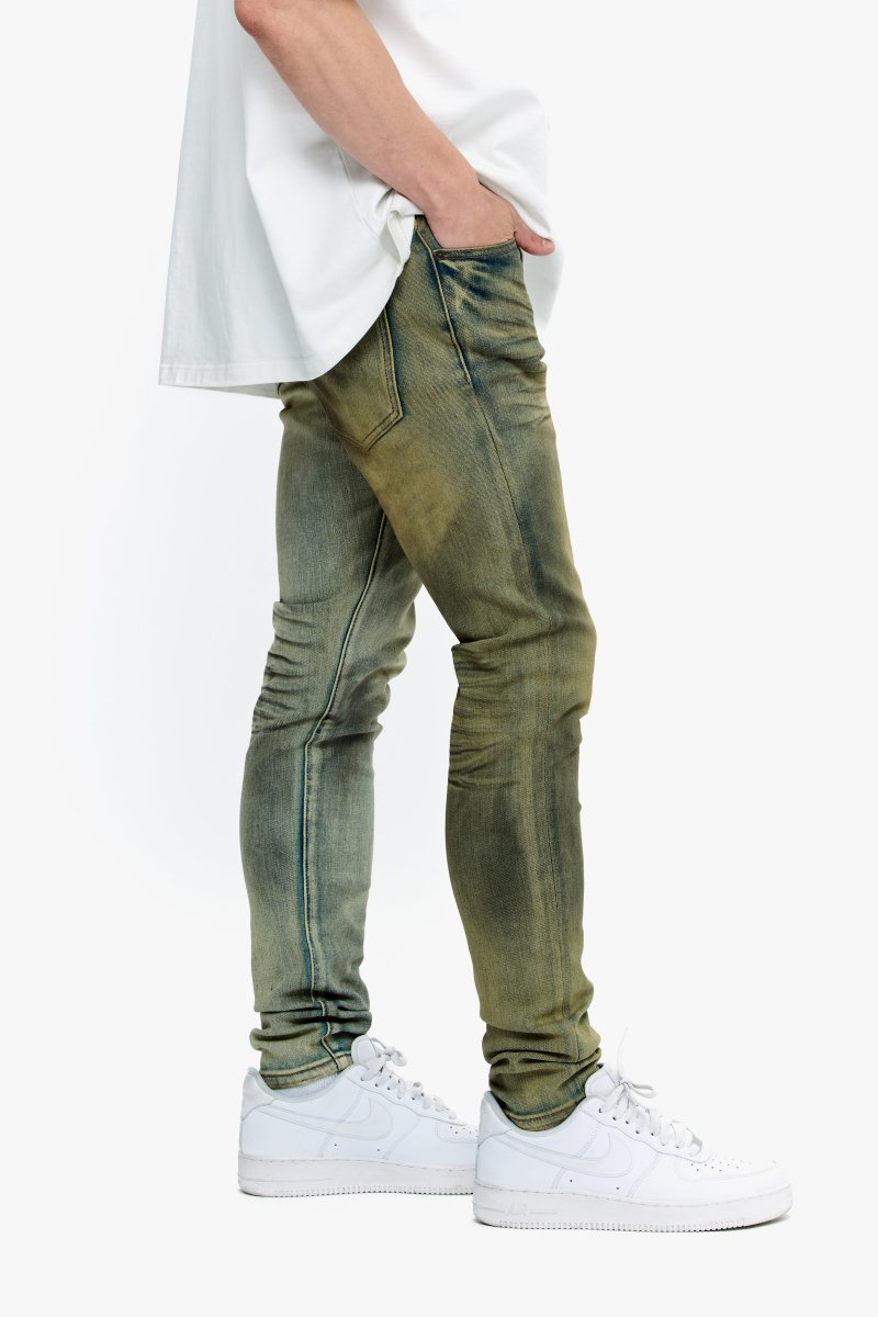 Mr.Flex Skinny Yellow Vintage/Lt.Yellow Washed - Valabasas