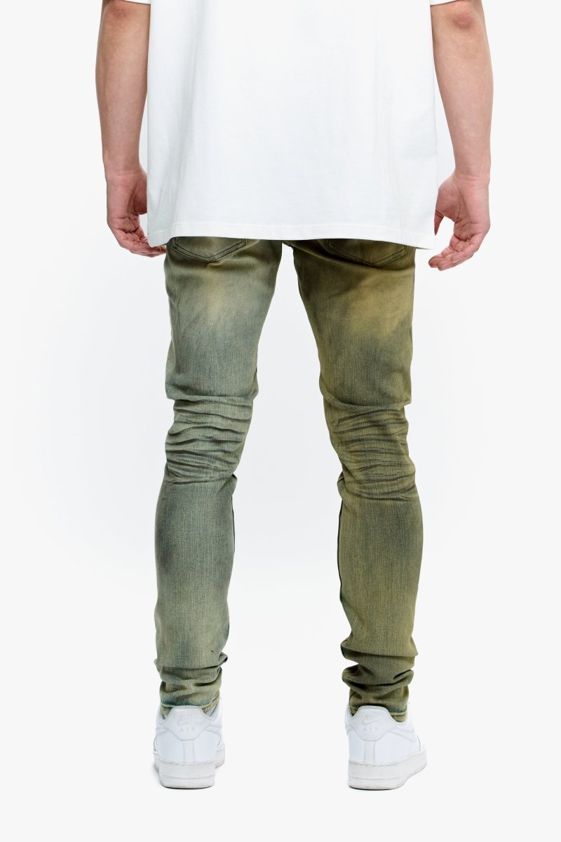 Mr.Flex Skinny Yellow Vintage/Lt.Yellow Washed - Valabasas