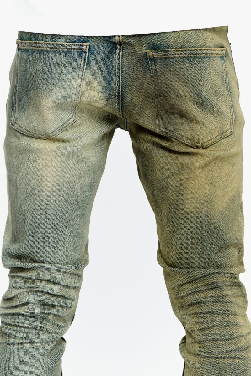 Mr.Flex Skinny Yellow Vintage/Lt.Yellow Washed - Valabasas