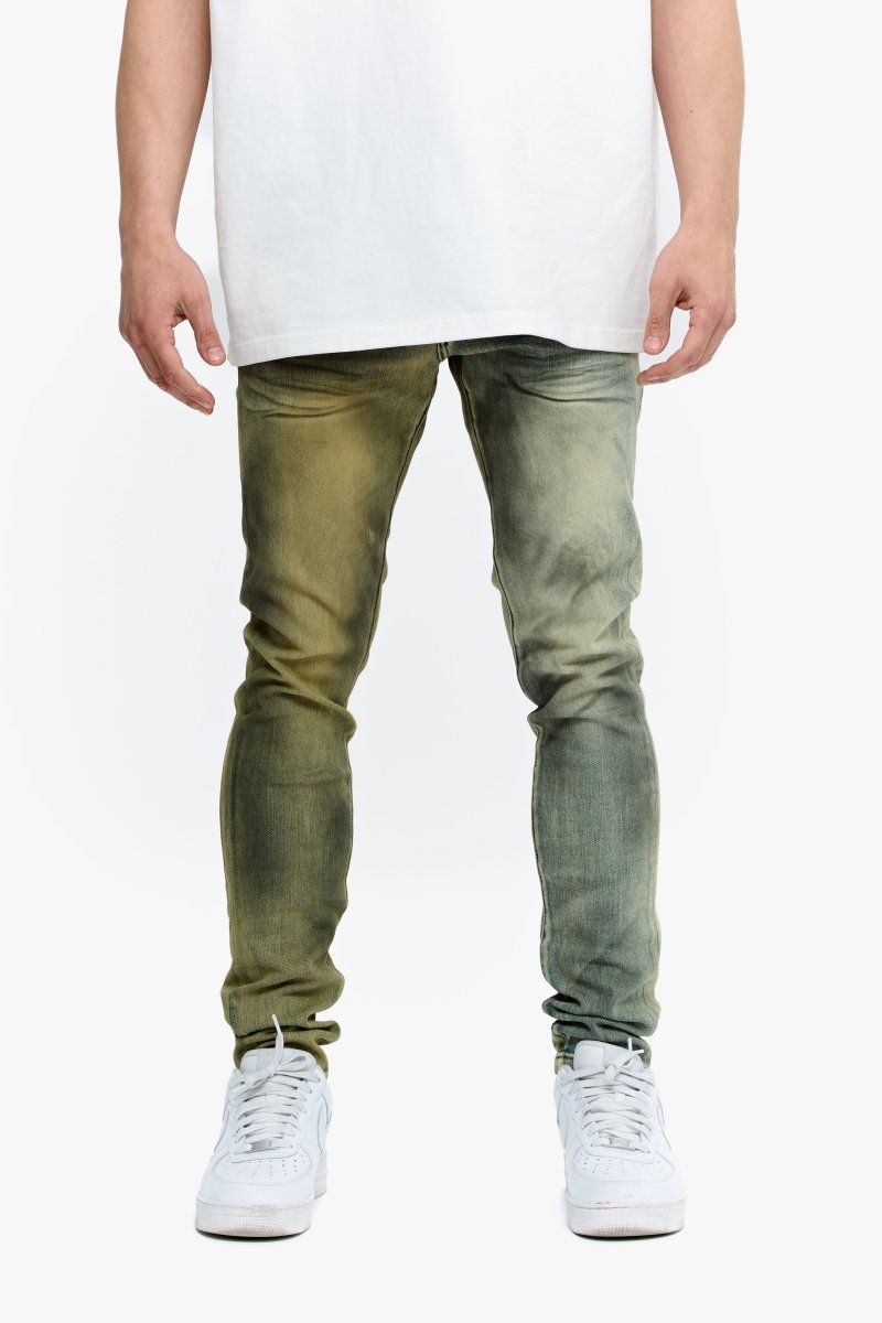 Mr.Flex Skinny Yellow Vintage/Lt.Yellow Washed - Valabasas