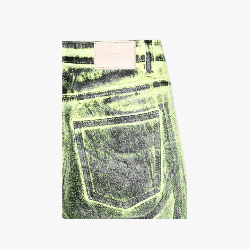 Mr.Flex Skinny Yellow White Waxed - Valabasas