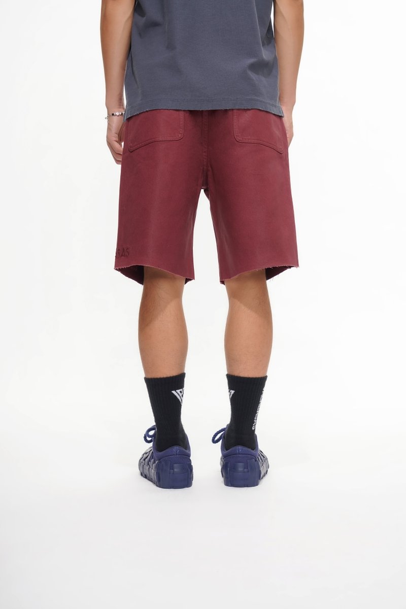 Mr.Shorts Burgundy Waxed – Valabasas