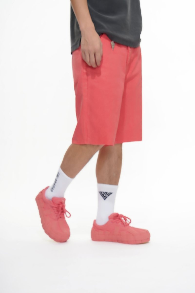 Mr.Shorts Coral Waxed Jorts - Valabasas