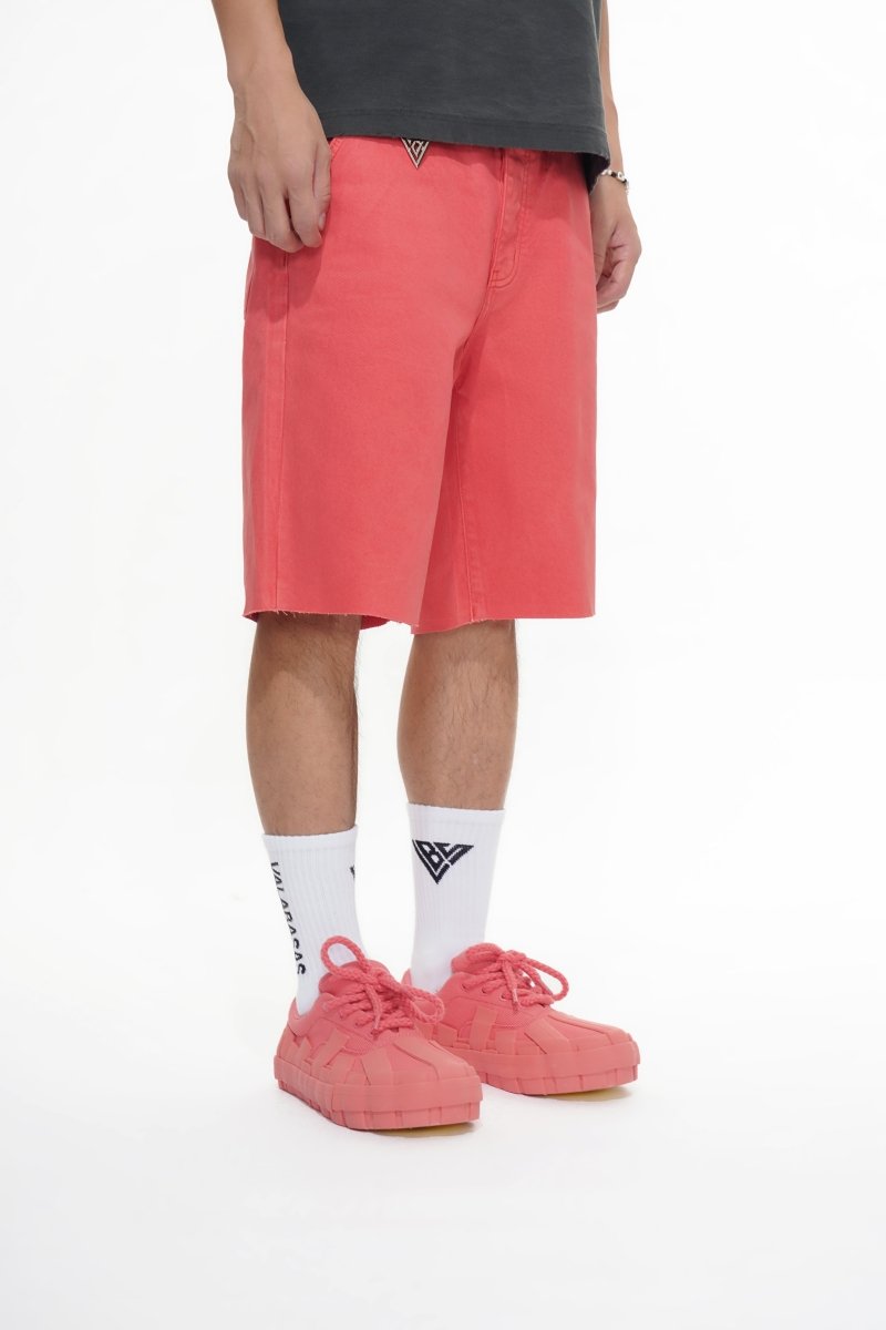 Mr.Shorts Coral Waxed Jorts - Valabasas
