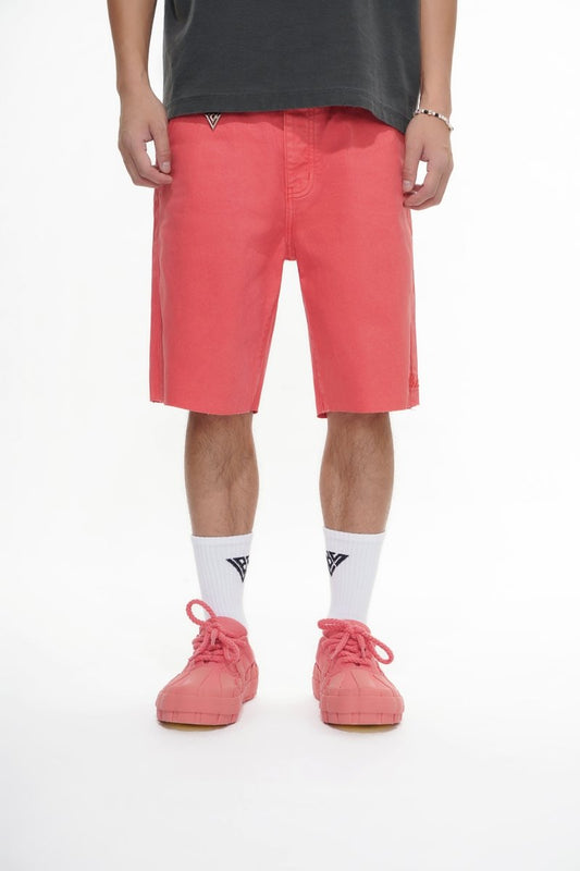 Mr.Shorts Coral Waxed Jorts - Valabasas