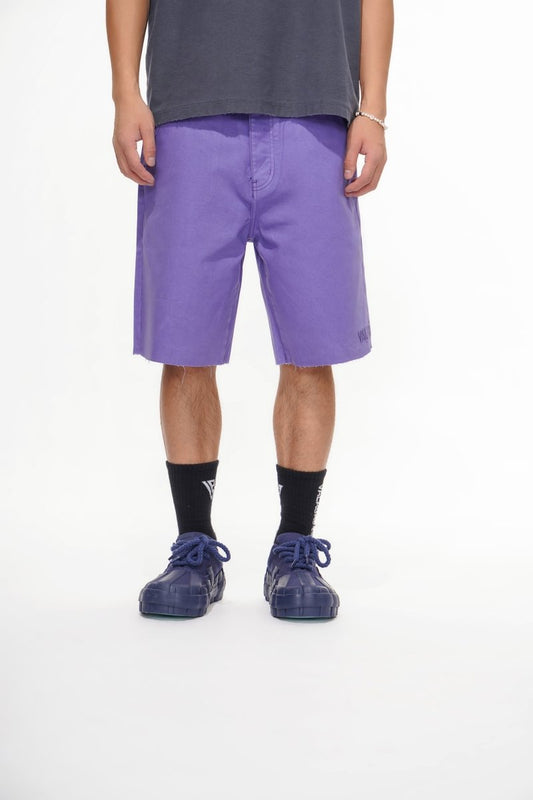Mr.Shorts Purple Waxed Jorts - Valabasas
