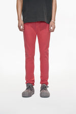 Mr.Slim Coral Waxed Skinny Jean