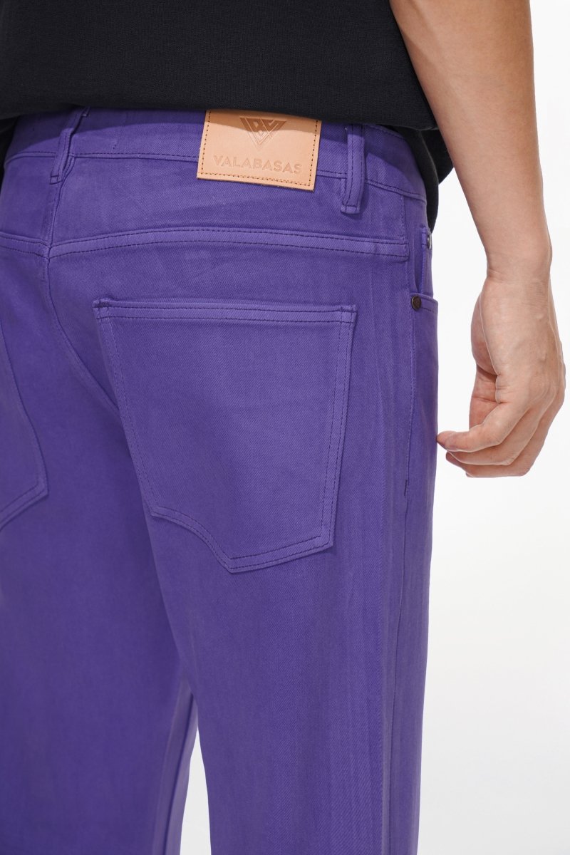 Mr.Slim Purple Waxed Skinny - Valabasas