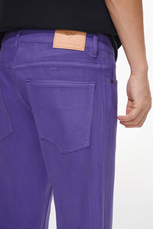 Mr.Slim Purple Waxed Skinny - Valabasas
