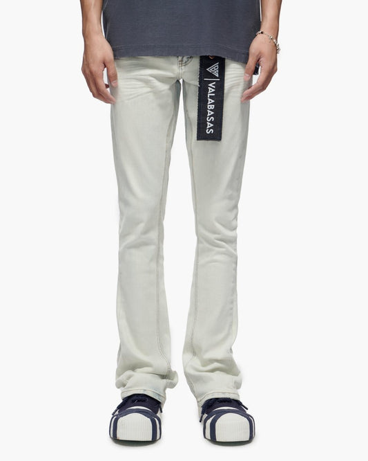 Mr.Stacked Arctic Blue Jeans - Valabasas
