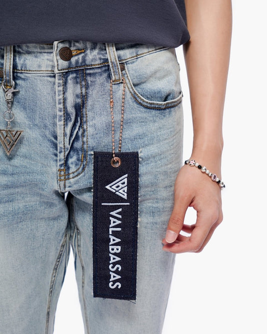 Mr.Stacked Denim Blue - Valabasas