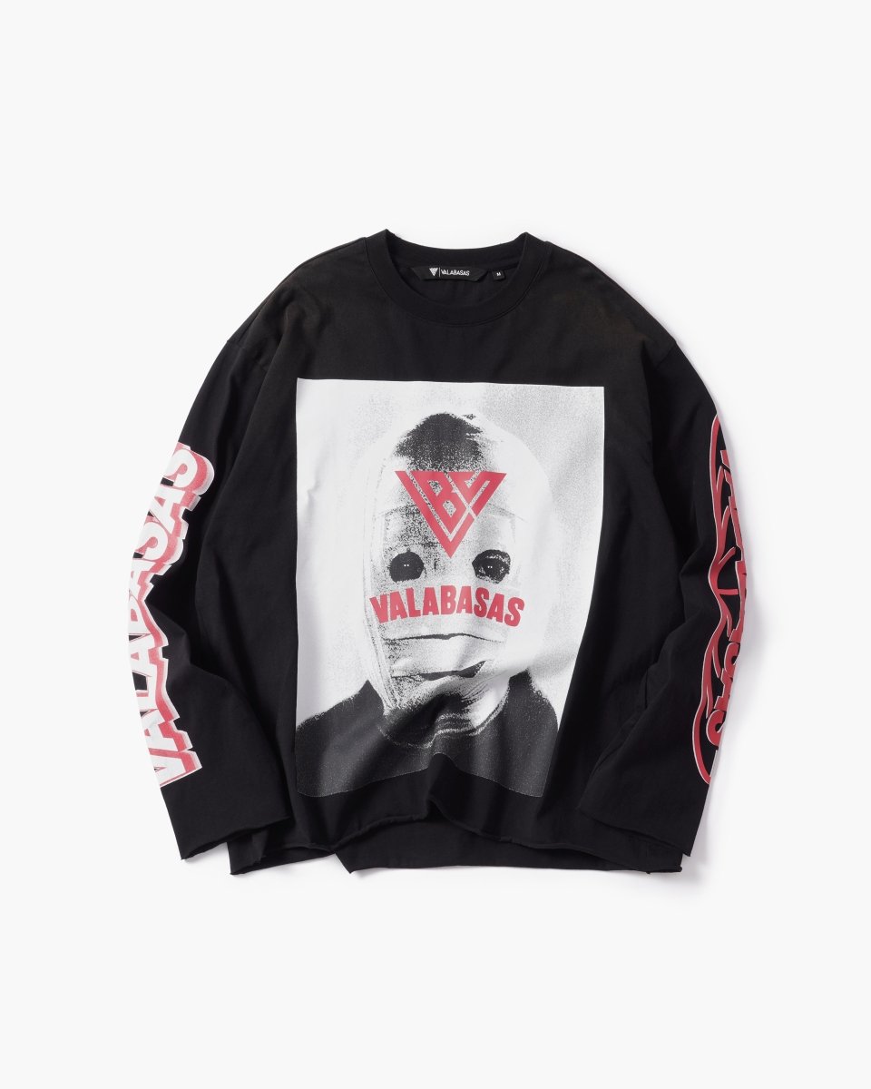Mummy Vintage Black Long Sleeve T-Shirt - Valabasas
