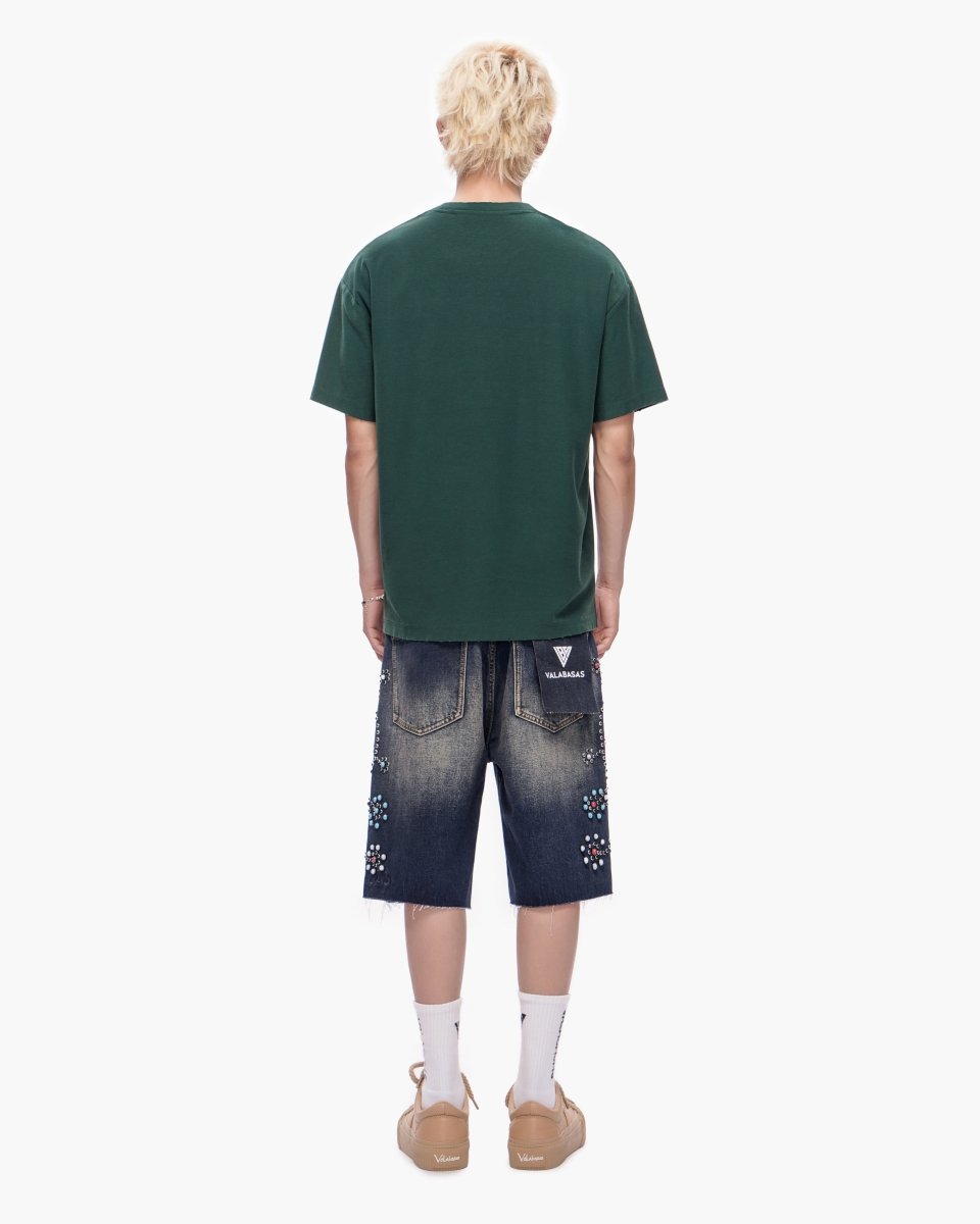 Muse Shorts Dark Blue Wash - Valabasas
