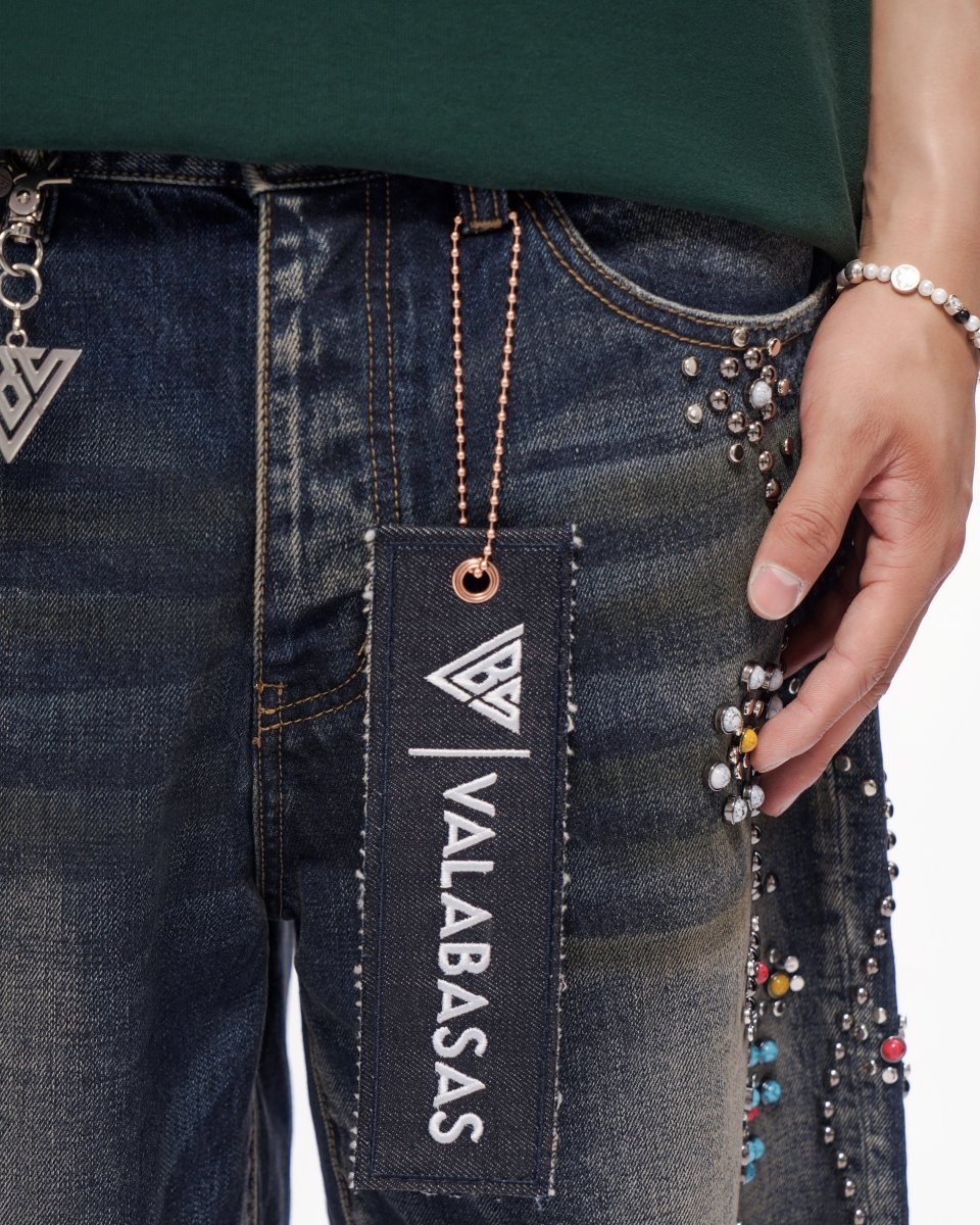 Muse Shorts Dark Blue Wash - Valabasas