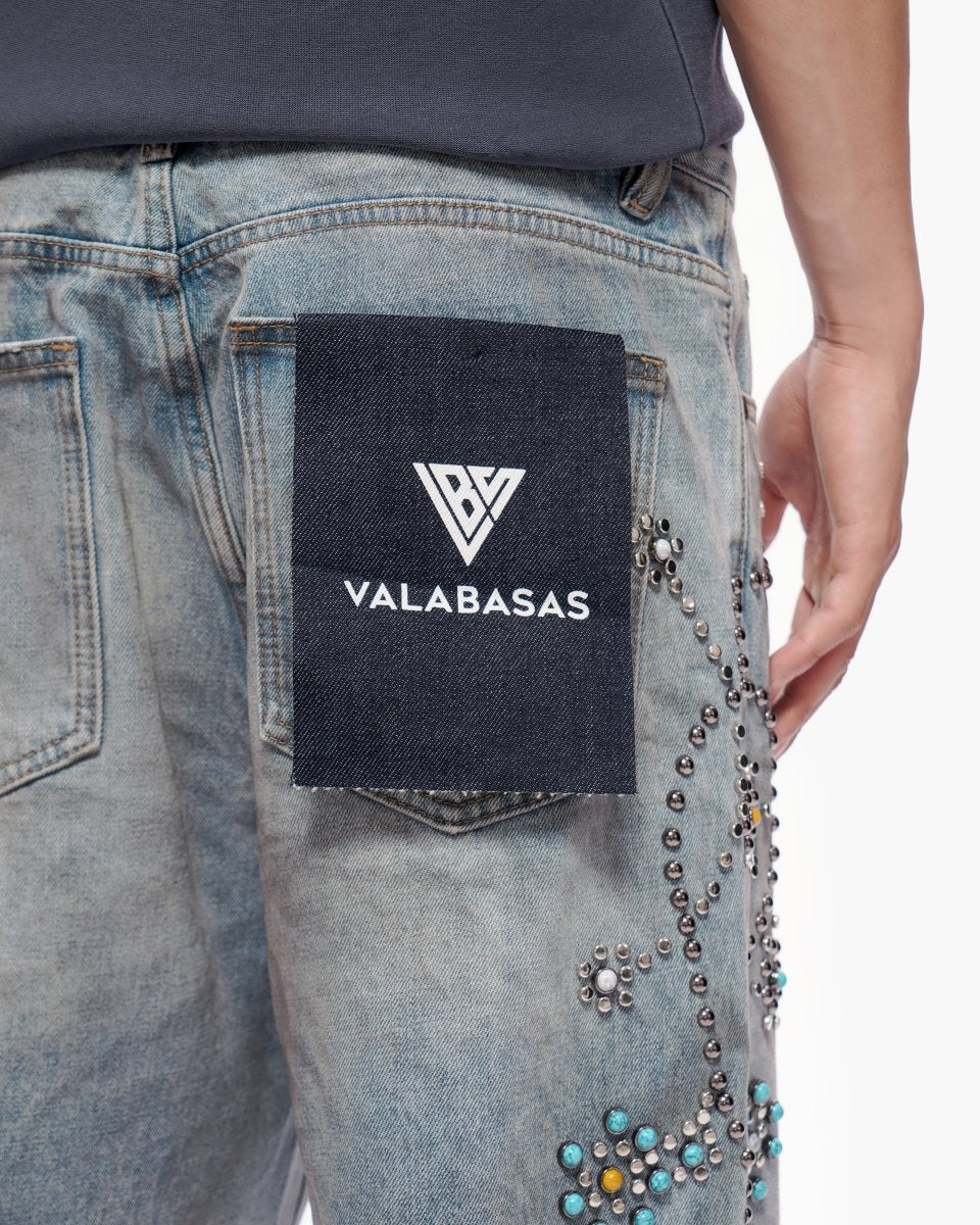 Muse Shorts Light Dirty Wash - Valabasas