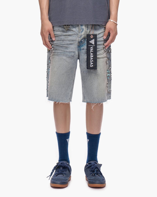 Muse Shorts Light Dirty Wash - Valabasas