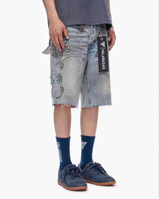 Muse Shorts Light Dirty Wash - Valabasas