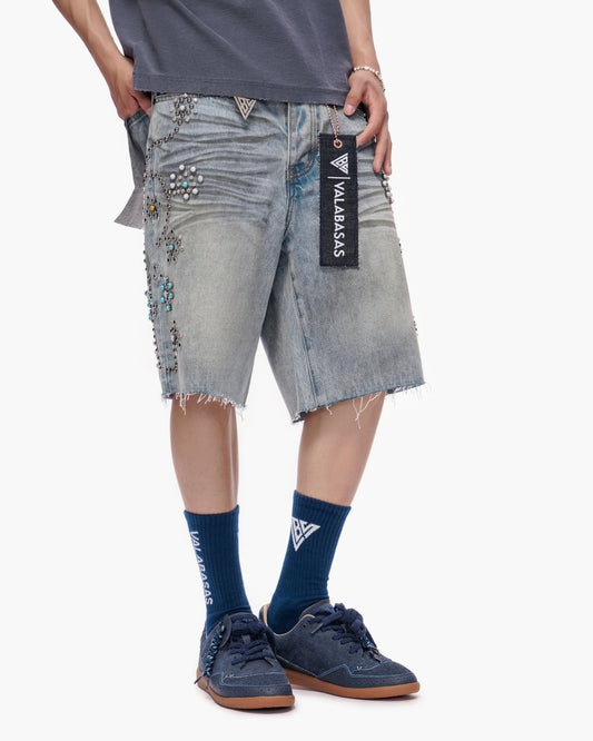Muse Shorts Light Dirty Wash - Valabasas