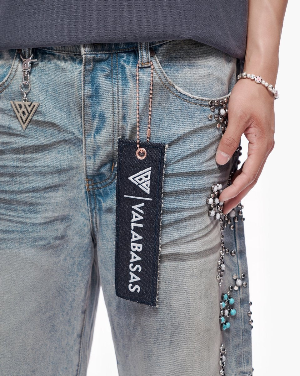 Muse Shorts Light Dirty Wash - Valabasas