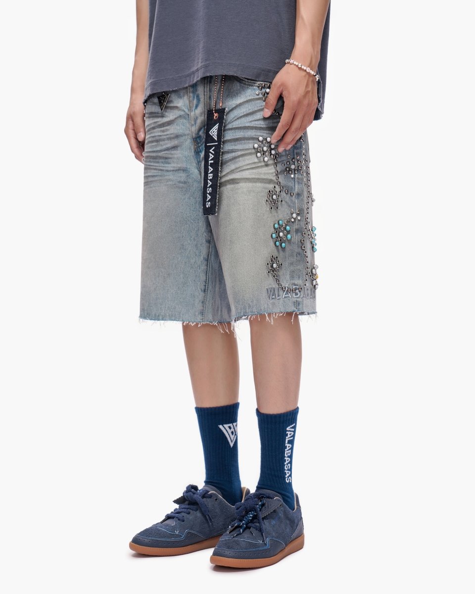 Muse Shorts Light Dirty Wash - Valabasas