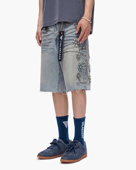 Muse Shorts Light Dirty Wash - Valabasas